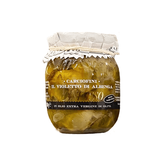 Artičoke na žaru v olju - italijanski antipasti