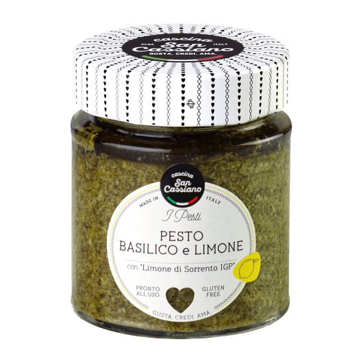 Zeleni pesto genovese z baziliko genovese ter ekstra deviškim oljčnim oljem