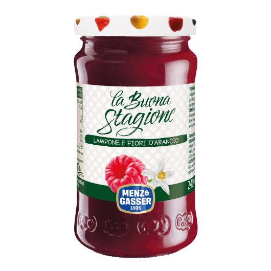 Sadni namaz malina in pomarančni cvet