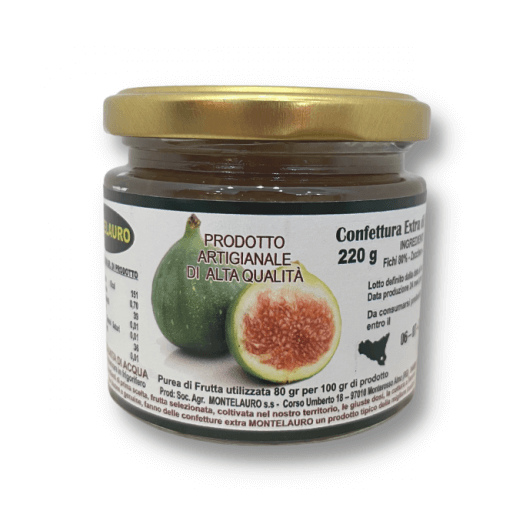 Kozarček marmelade iz gozdnih sadežev, na pokravčku naslikane jagode, maline, robide, borovnice