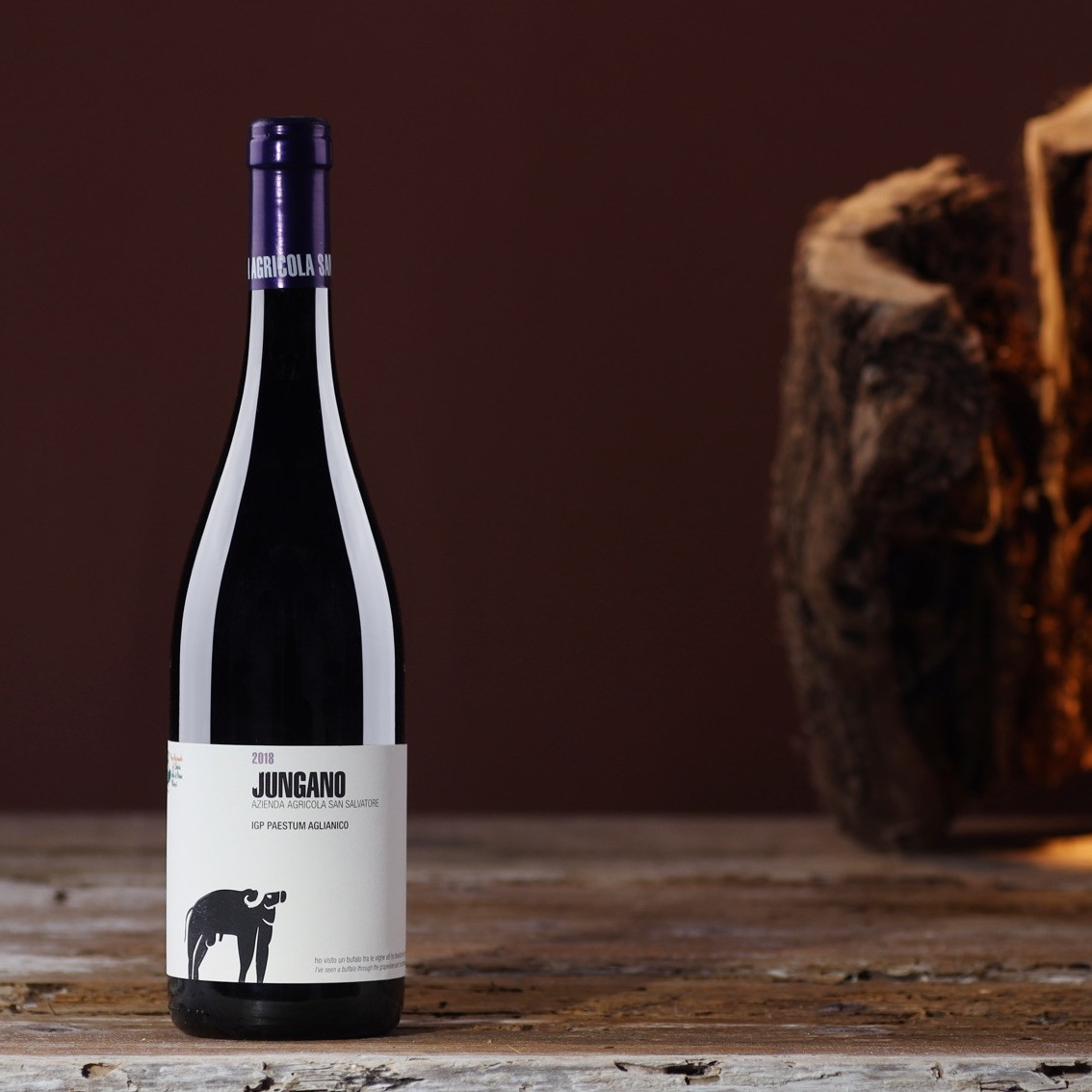 JUNGANO Aglianico Paestum IGP rdeče vino OKUSI ITALIJE