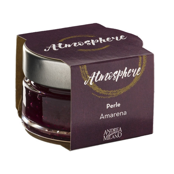 Perle - kaviar iz višenj - amarena I začimbe in kisi 