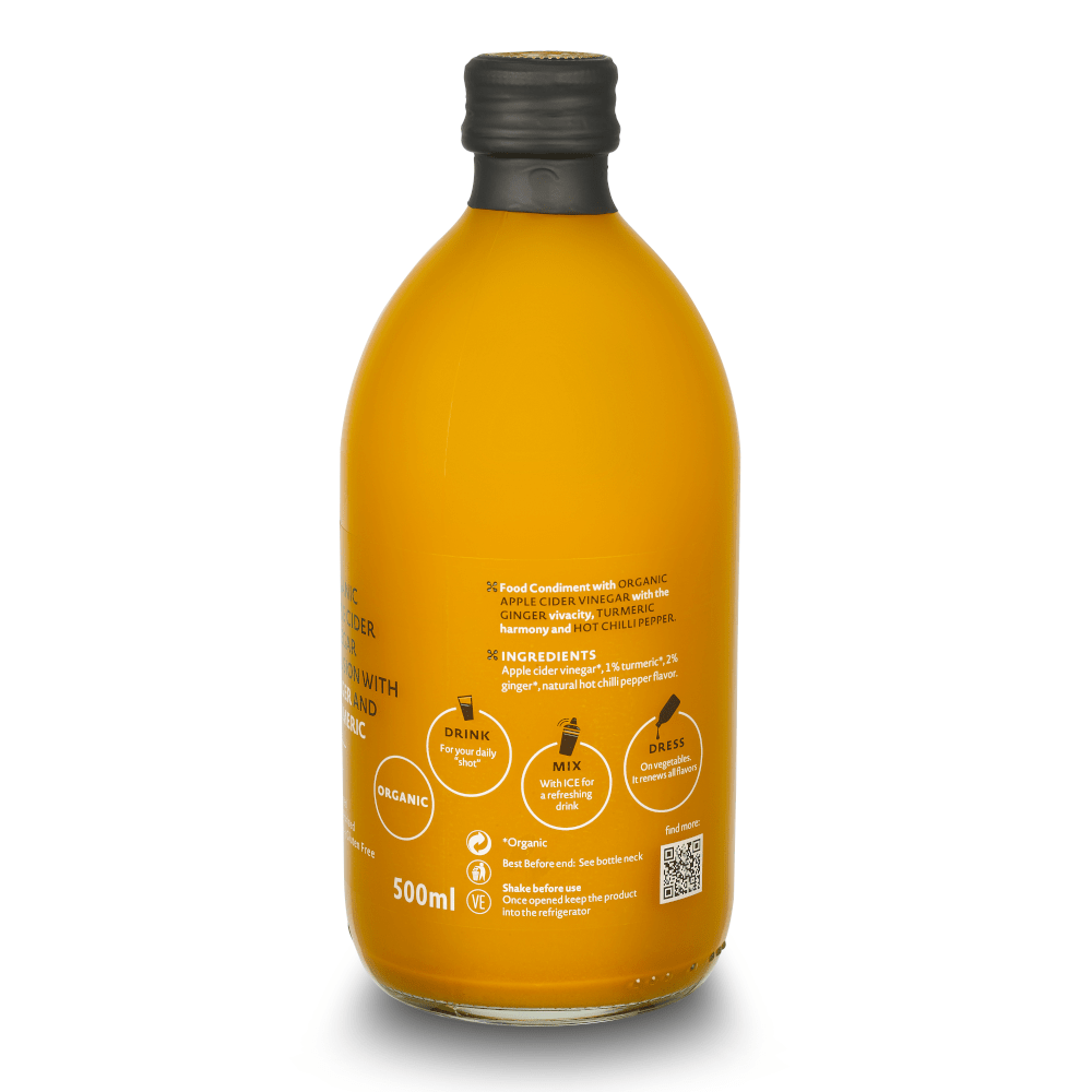 BIO jabolčni kis ingver in kurkuma I hujšanje in razstrupljanje I www.brezsladkorja.si