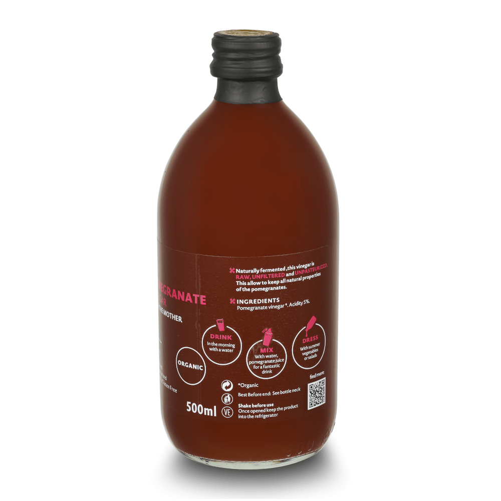 Naravni nefitlriran in nepasteriziran BIO kis granatnega jabolka I Prelivi in dresingi OKUSI ITALIJE