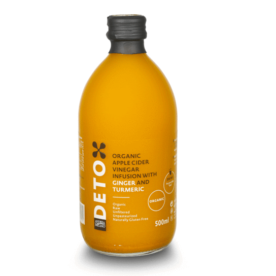 BIO jabolčni kis ingver in kurkuma I hujšanje in razstrupljanje I www.brezsladkorja.si