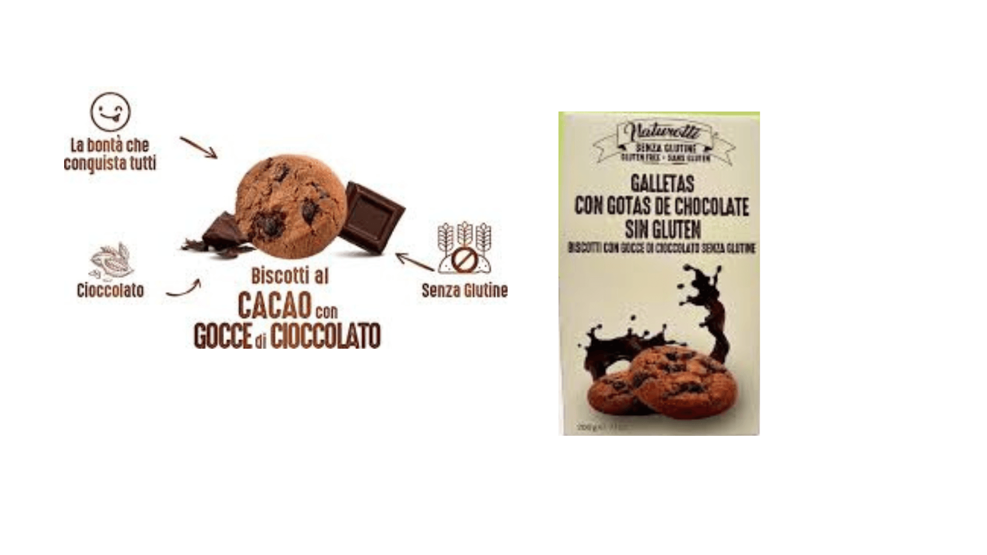 Piškoti s čokolado brez glutena