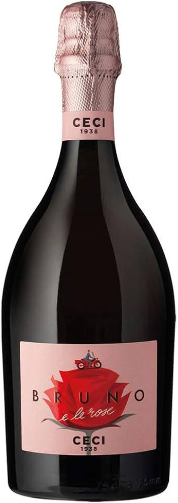 Lambrusco peneče vino rose brut