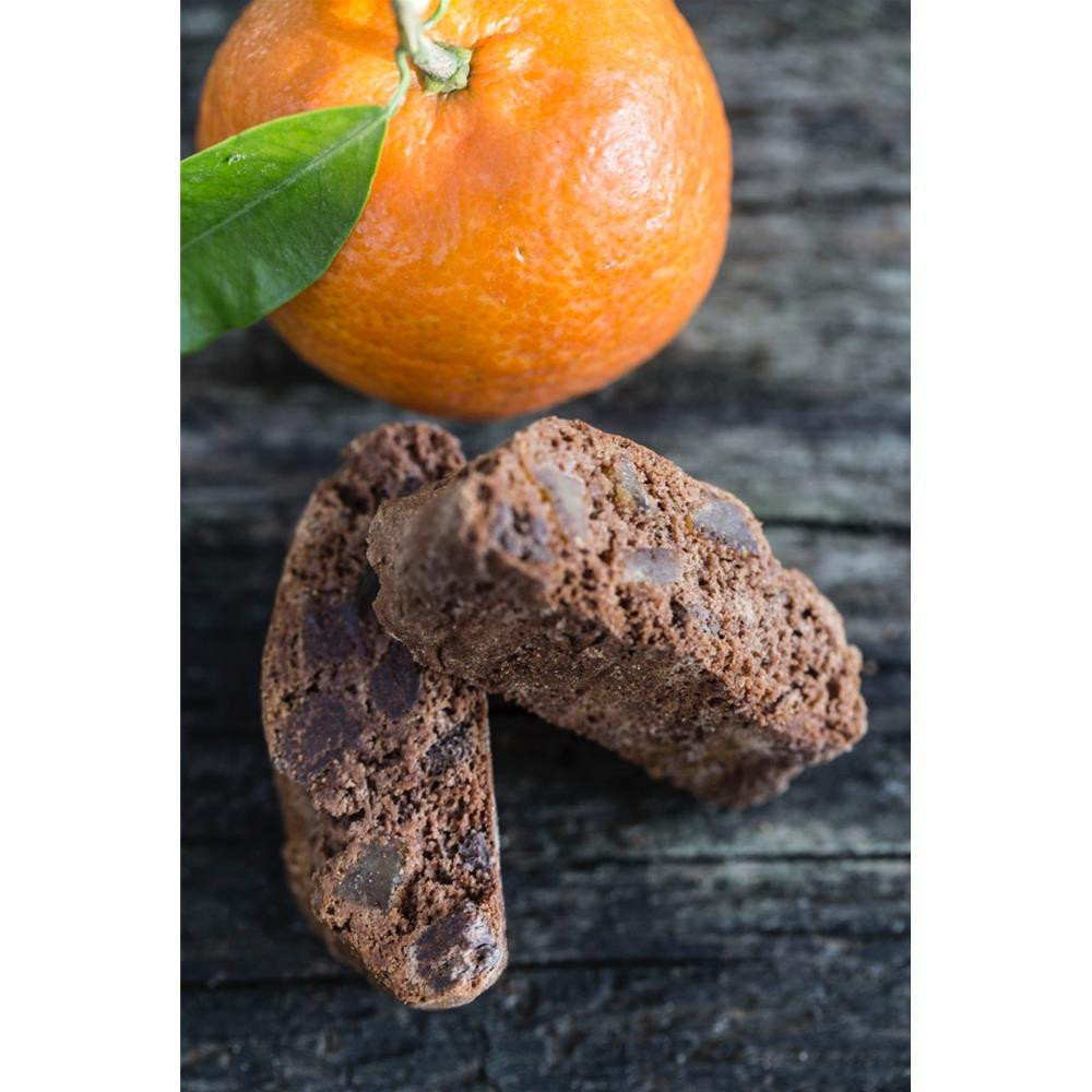 Cantuccini s kandirano pomarančo