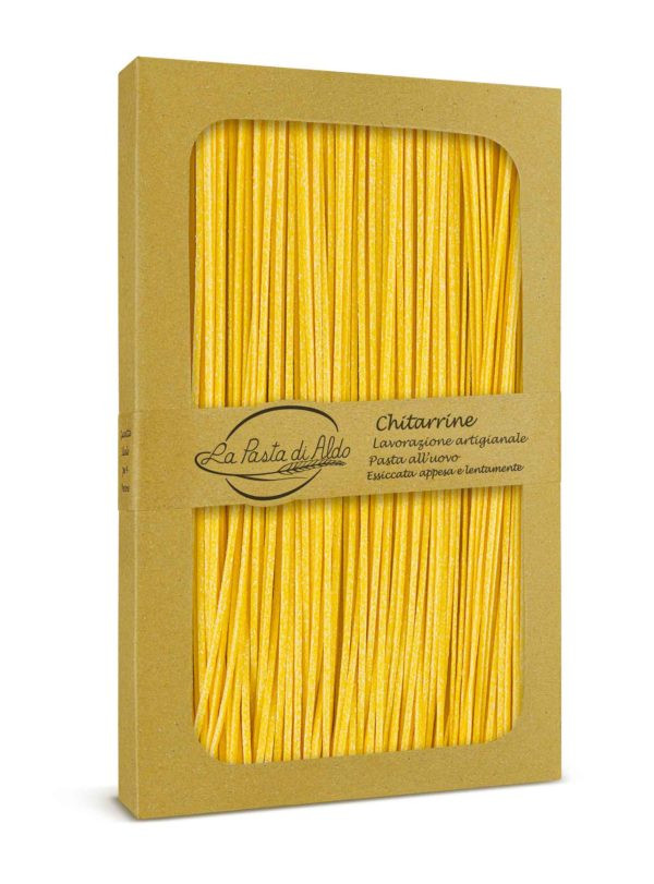Jajčne testenine iz durum pšeničnega zdroba chitarrine