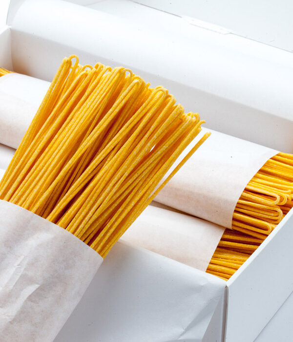 Chitarrine, jajčne testenine, rezanci