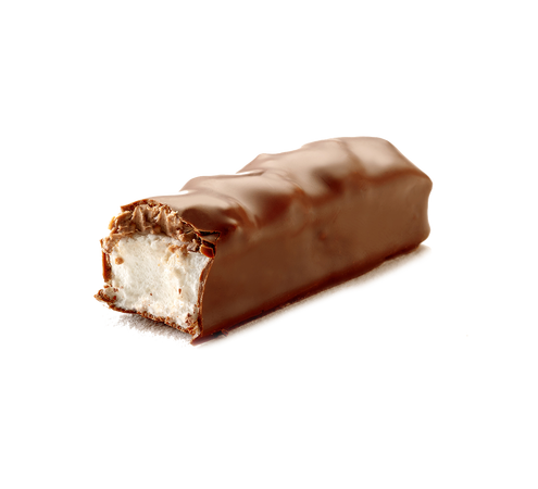 Čokoladna marshmallow ploščica z lešnikovim pralinejem in koščki indijskih oreščkov