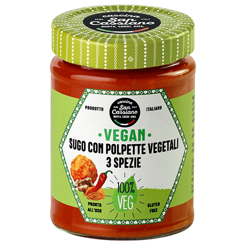 PARADIŽNIKOVA OMAKA vegan polpeti in curry začimbe
