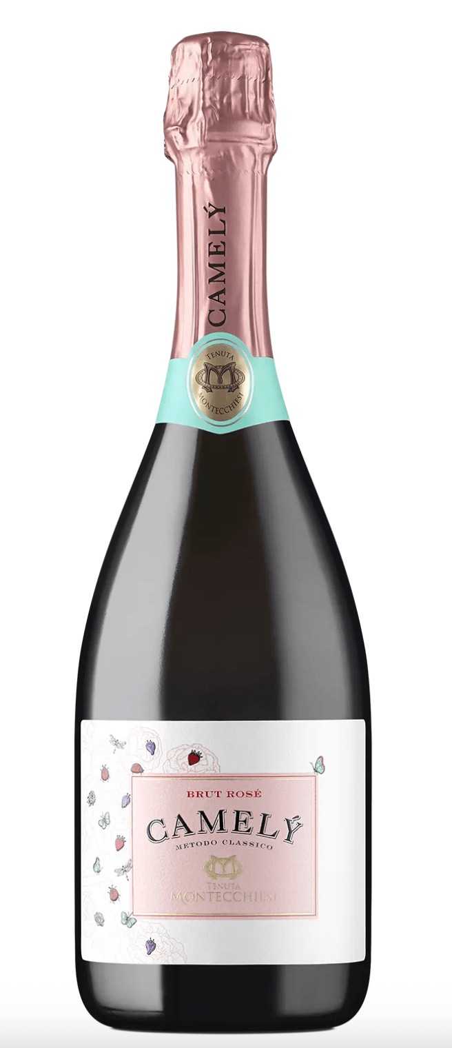 CAMELY rosé peneče vino BRUT 36m
