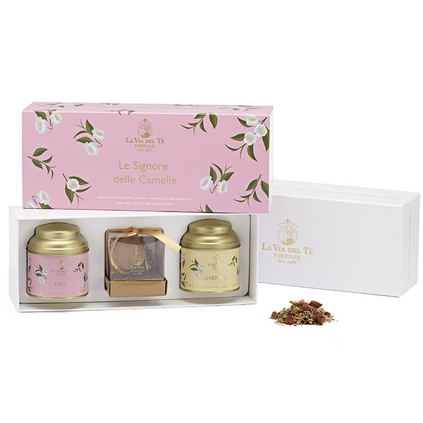 ZELENI ČAJ darilni set z infuzorjem