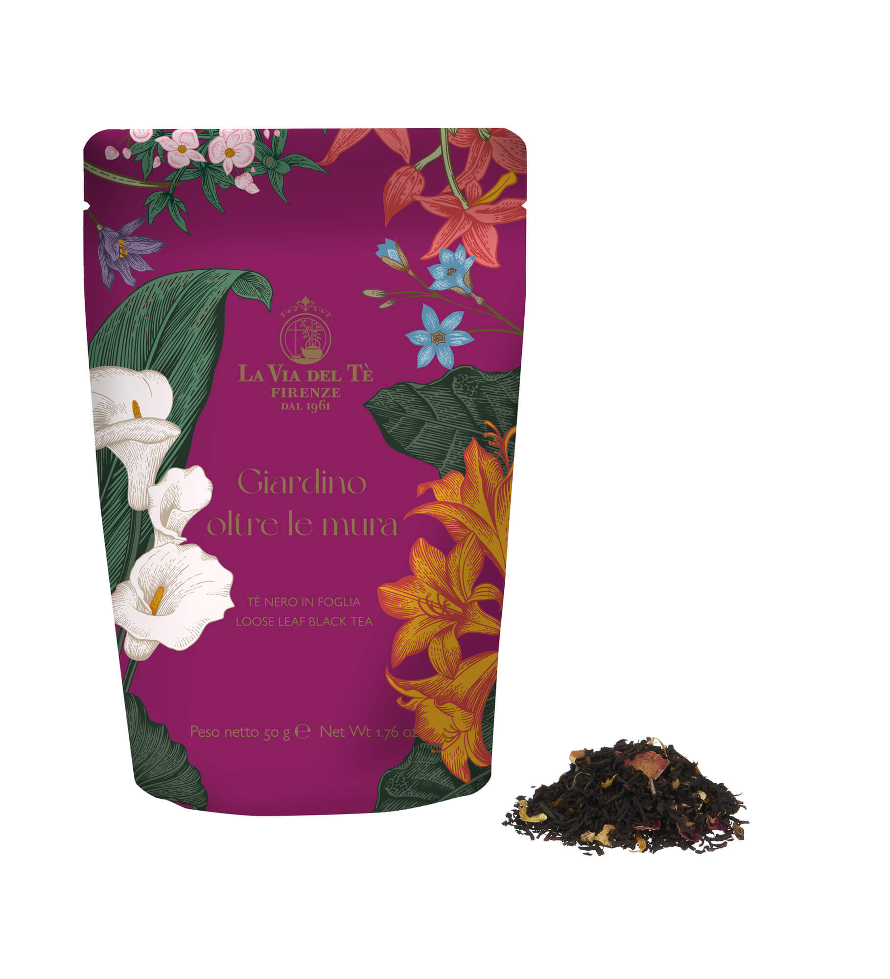 ČRNI ČAJ aromatizirani GIARDINO OLTRE LE MURA