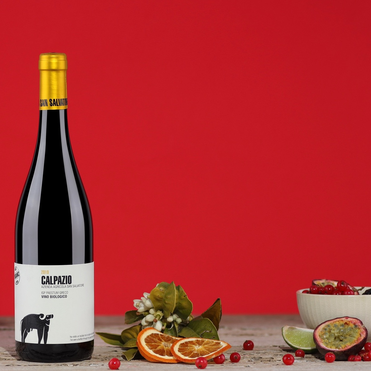 San Salvatore Greco Paestum IGP belo vino