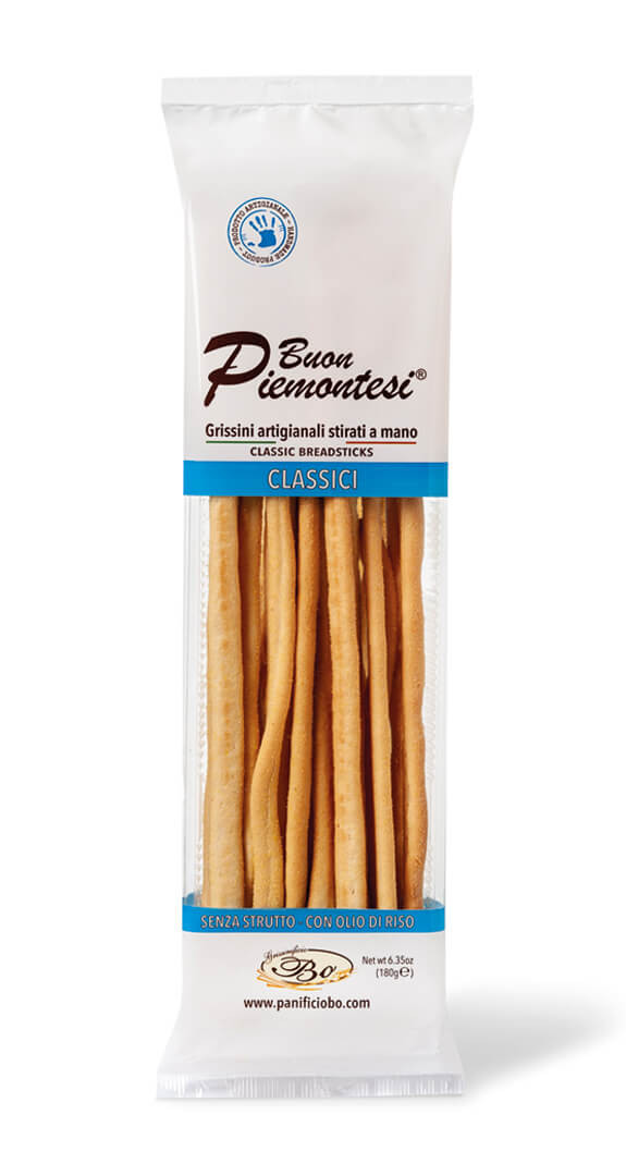 Ročno izdelani hrustljavi dolgi grisini 