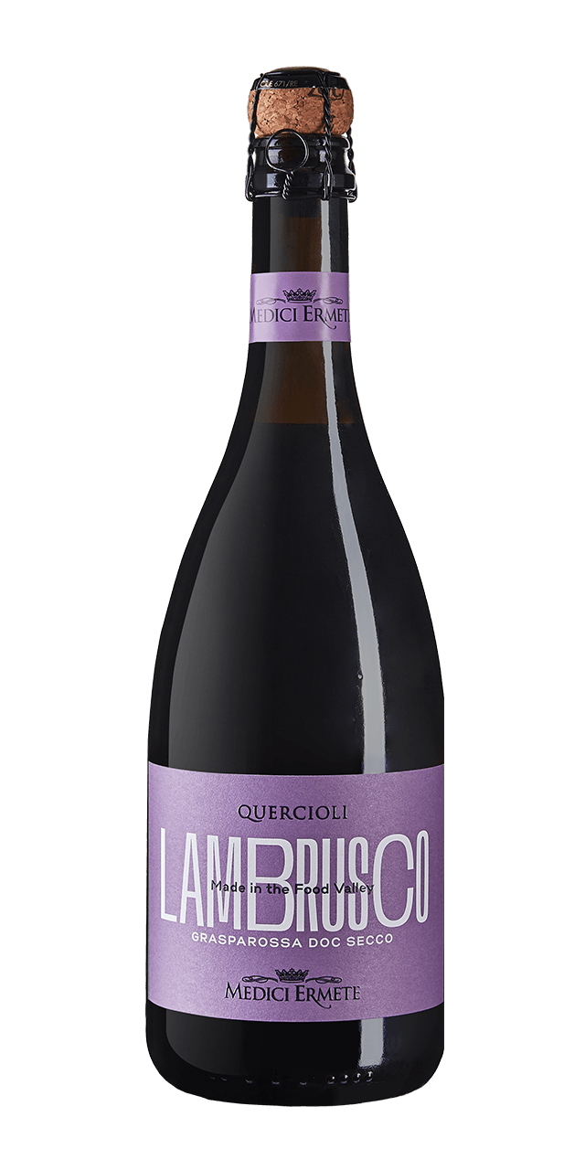 LAMBRUSCO Grasparossa DOC secco peneče vino