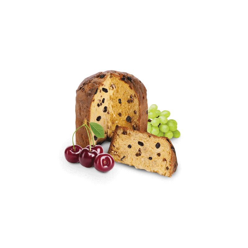 PANETTONCINO - mini panettone z višnjo in rozinami sultane I praznična ponudba