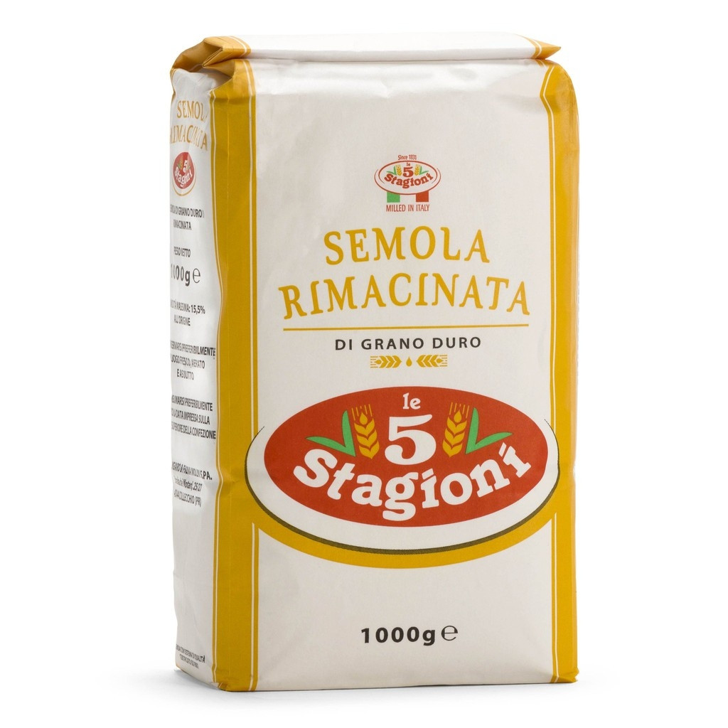 Ponovno mleta durum pšenična moka - semola rimacinata 