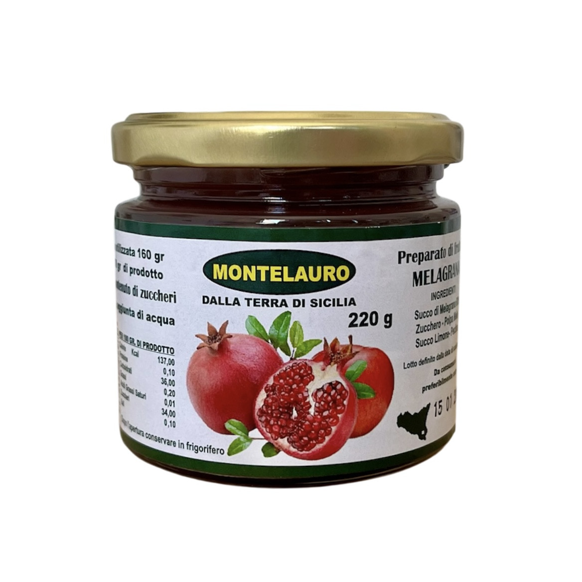 MARMELADA GRANATNO JABOLKO iz Sicilije