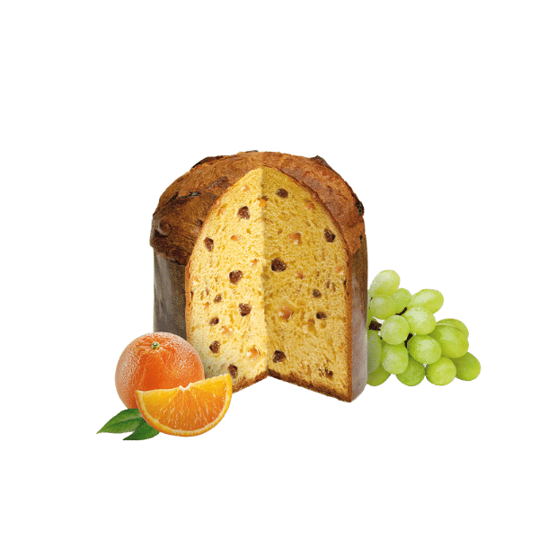 Loison PANETTONCINO s kandirano pomaranco in rozinami 