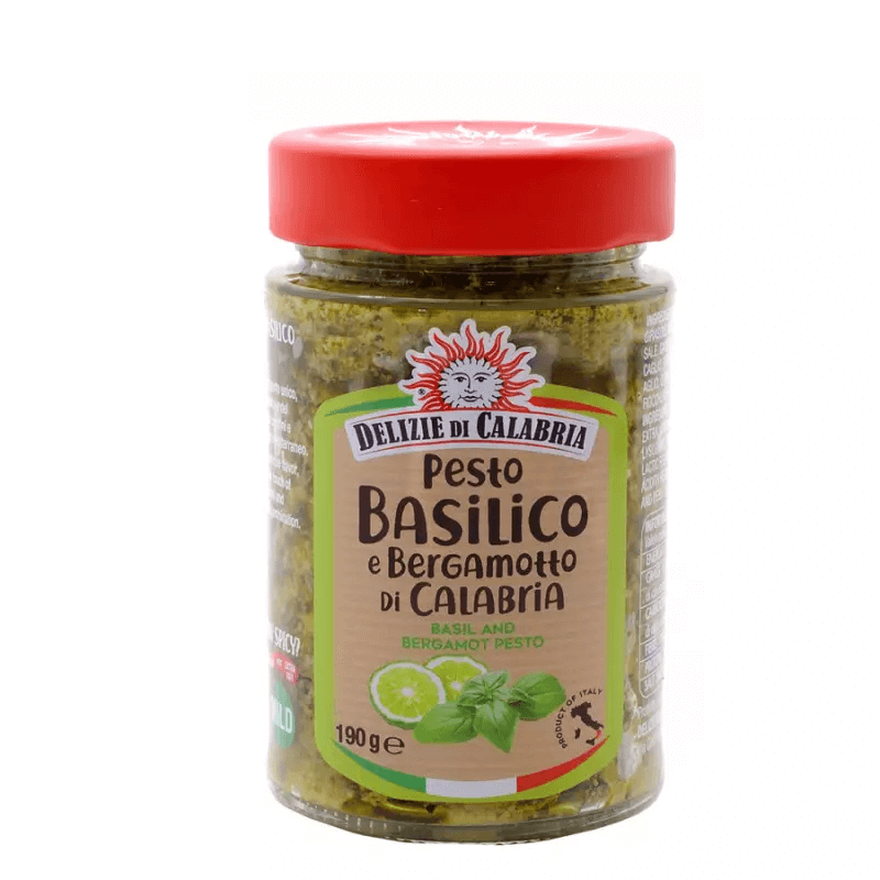 PESTO iz bazilike in bergamotke