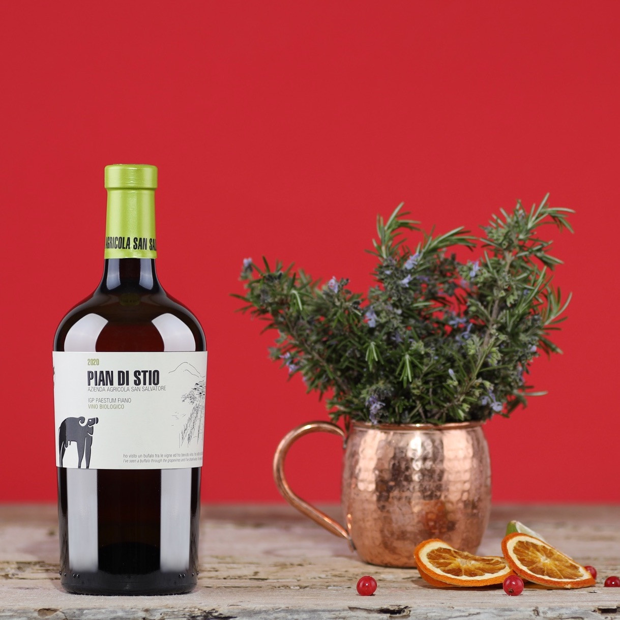 FIANO Paestum IGP BIO belo vino 0,75L