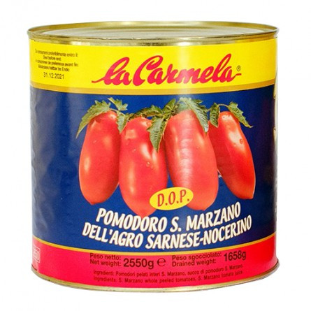Paradižniki San Marzano Dop - intenzivnega vonja in okusa, za pravo pizzo Napoletano