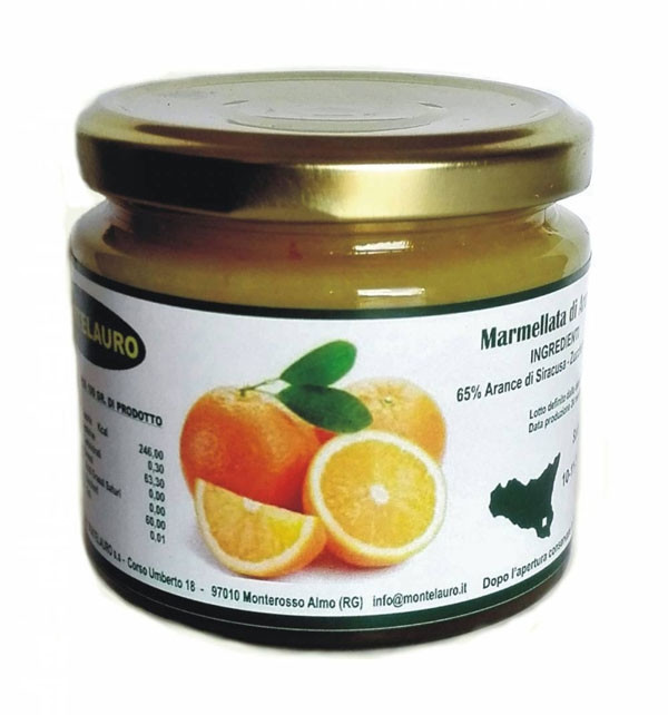 65% MARMELADA POMARANČA IZ SICILIJE I MARMELADE IN EKSTRA DŽEMI I www.okusiitalije.si