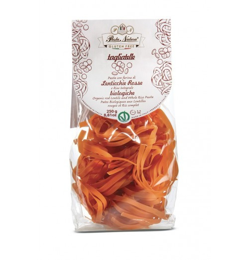 Tagliatelle testenine iz rdeče leče brez glutena