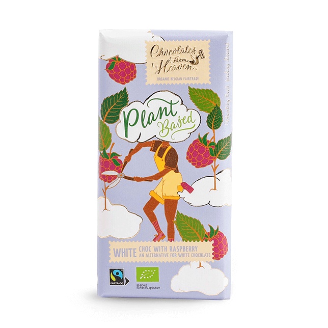 BIO bela čokolada malina VEGAN