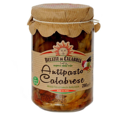 ANTIPASTO CALABRESE začinjena zelenjava v olju 280g