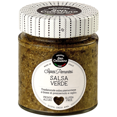 SALSA VERDE s peteršiljem, česnom in inčuni 130g