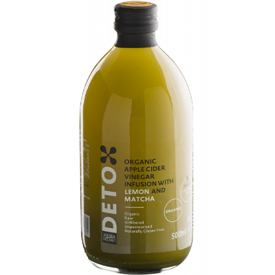 BIO JABOLČNI KIS matcha & limona 500ml