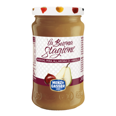 EKSTRA DŽEM hruška, kostanj in vanilija 240g