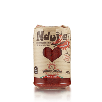 NDUJA mehka pikantna salama iz Kalabrije CUORE 90g