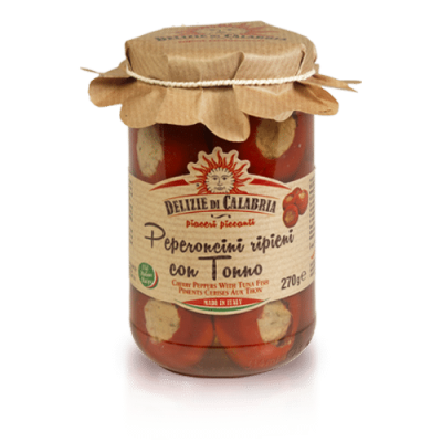 ČILI PAPRIKE polnjene s tuno 270g