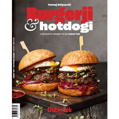 BURGERJI IN HOTDOGI izbrani recepti 104 strani